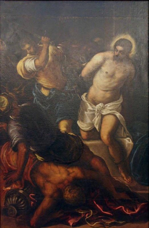 Domenico Tintoretto The Flagellation oil painting picture